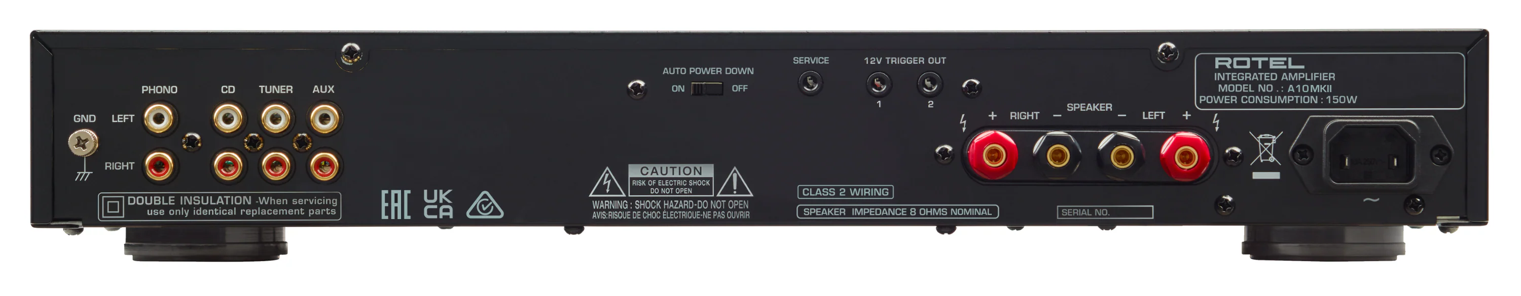Rotel A10MKII Integrated Amplifier - Image 3